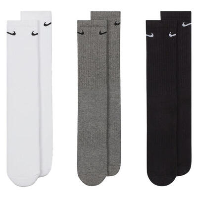 Calze Per Stivali Tutti I Giorni Adulto Unisex Misura Confezione 3 Nike Bianco