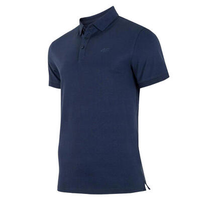 Heren h4l22 normaal poloshirt (marineblauw)