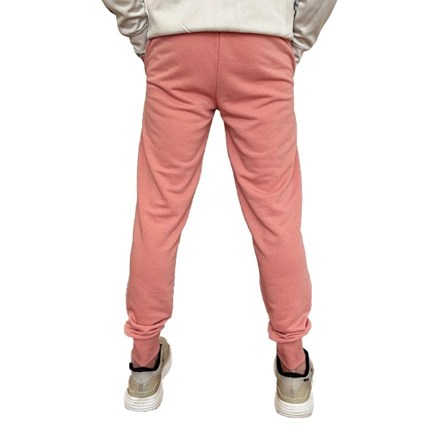 Heren ESS+ Logo Joggingbroek (Oranje) 3/6