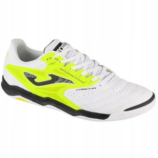 Chaussures De Foot Pour Terrain Artificiel CANCHA Homme (Blanc / Jaune)