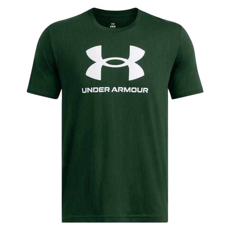 Tricou Drumeții În Natură Under Armour Logo Bărbați