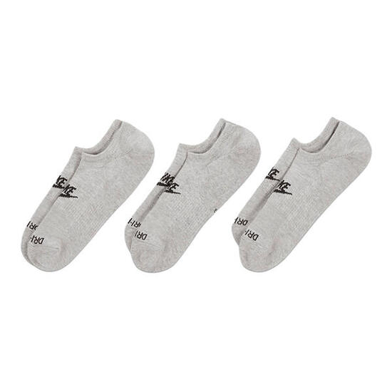 Calzini Adulto Unisex Misura Confezione 3 Nike Everyday Plus Grigio