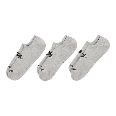 Uniseks adult everyday plus gewatteerde sokken (set van 3) (grijs)
