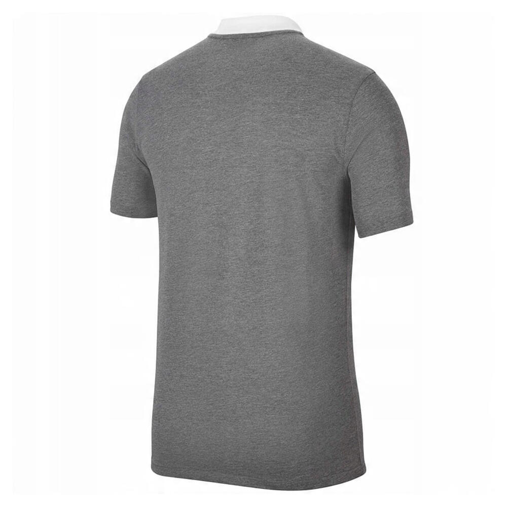 Camisola pólo de manga curta Park 20 DriFIT para crianças/jovens (Cinzento) 3/7