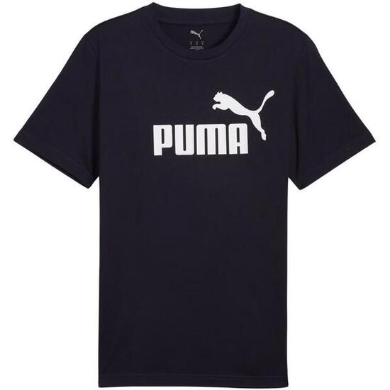Maglietta Logo Uomo Puma ESS No.1 Blu Navy