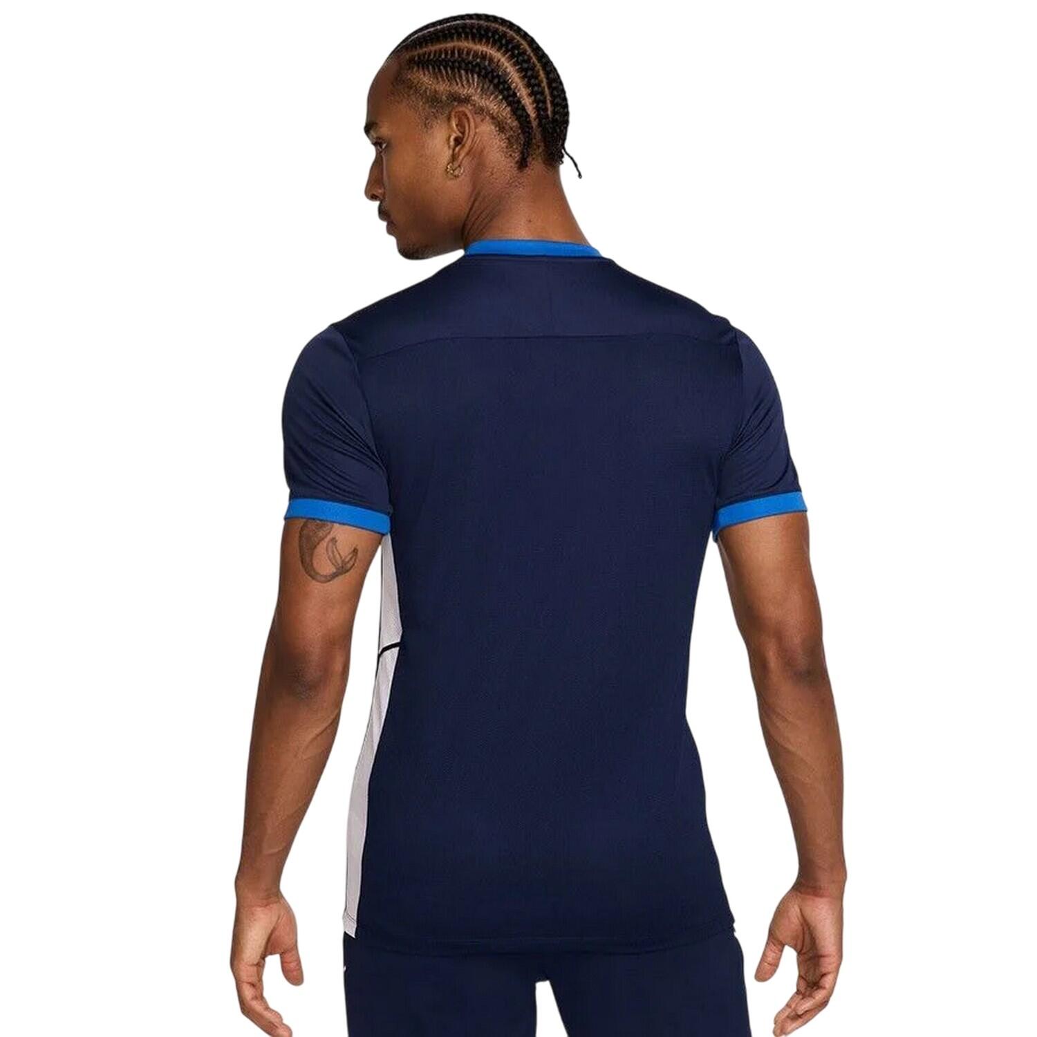 Maglietta Uomo Nike Academy 25 SS Blu Navy 3/6