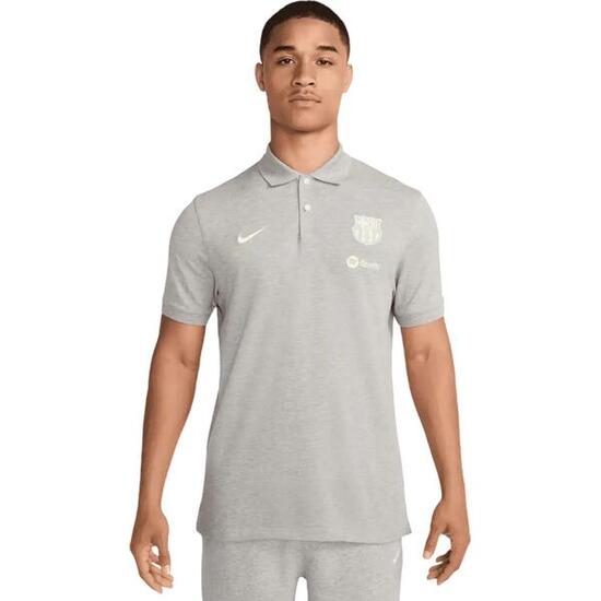 Polo Style FC Barcelone 2.0 Homme (Gris / Argenté)