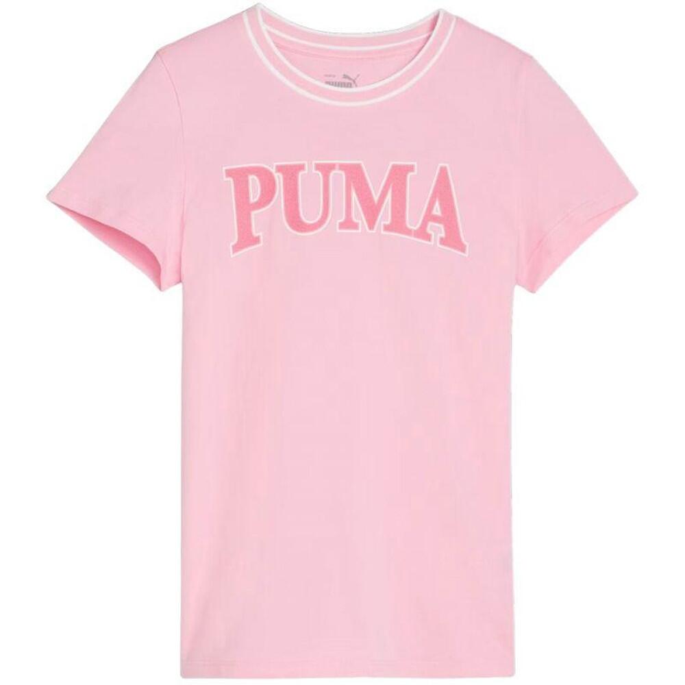 Tricou Drumeții În Natură Puma Logo Squad Copii