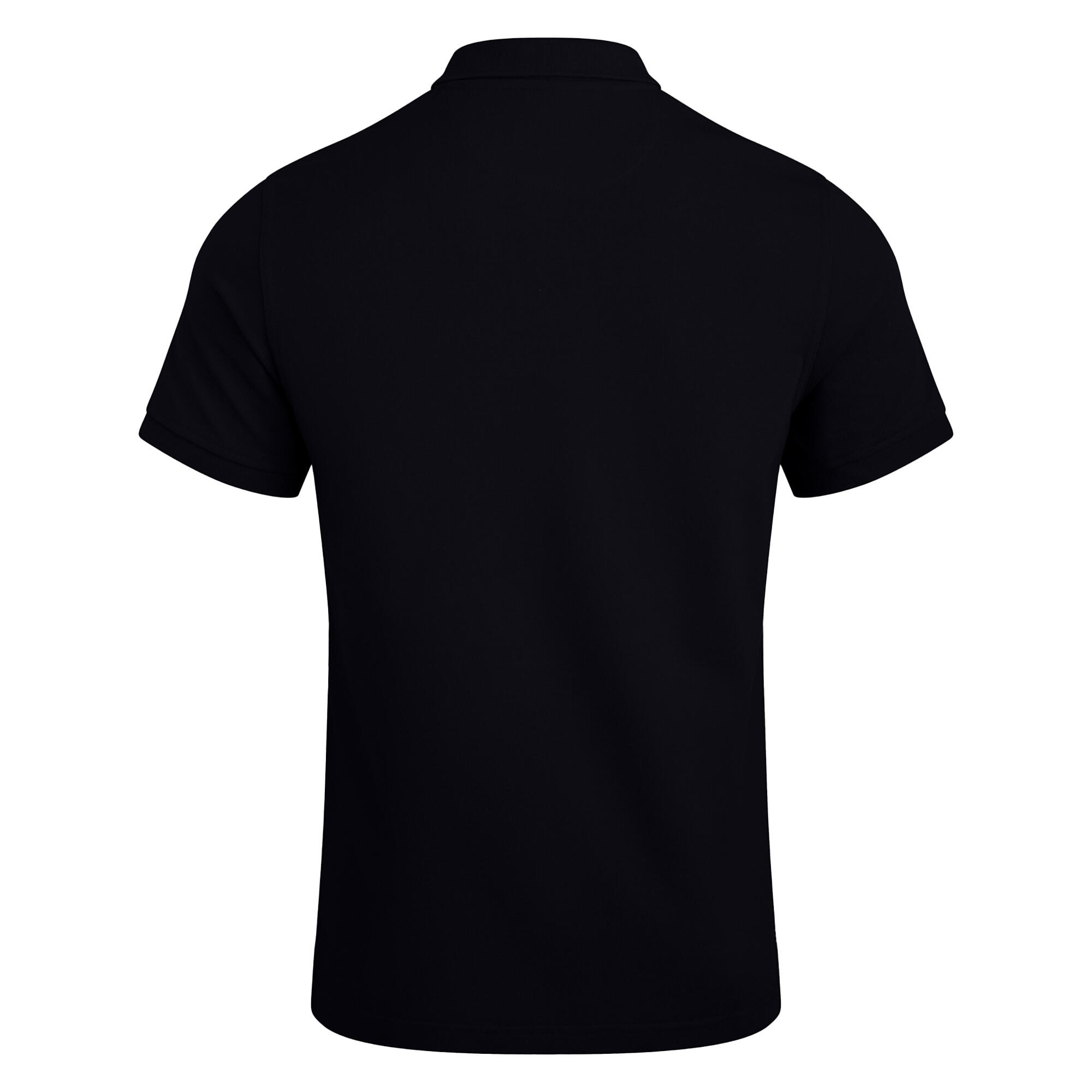 "Waimak" Poloshirt für Herren Schwarz 3/4