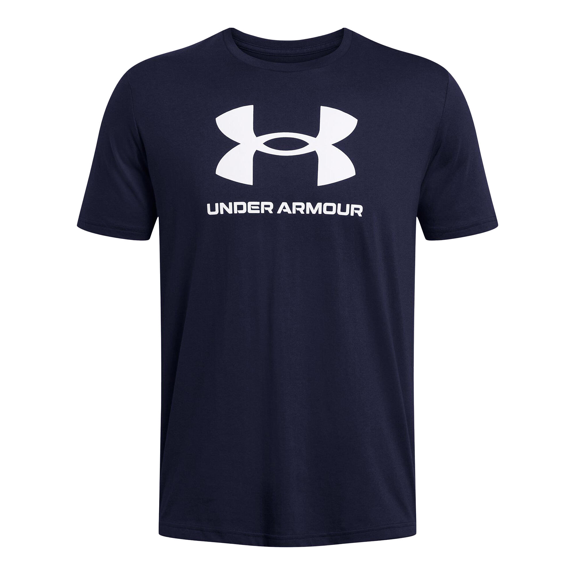 Under Armour - Tshirt Style Logo Sportstyle Homme (bleu Marine) - T-shirt Manches Courtes - Bleu - Decathlon