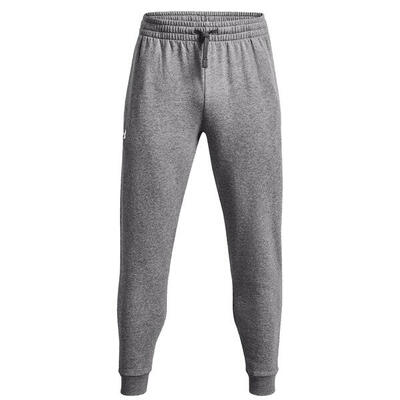 Heren rival fleece joggingbroek (grijs/zilver)