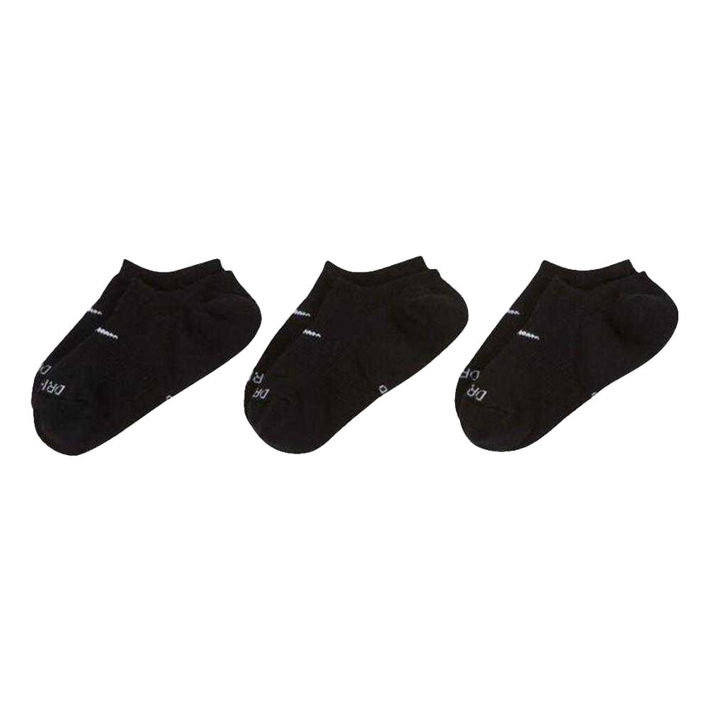 Nike - Socquettes Discrètes Tous Les Jours Plus Cush Footie Adulte (noir) - Chaussettes - Noir - Decathlon