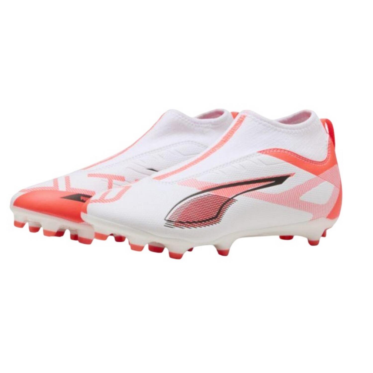 Chaussures De Foot Pour Terrain Artificiel ULTRA MATCH Enfant (Blanc) 4/4