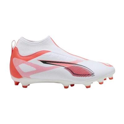 Botas De Fútbol Para Suelo Artificial Ultra 5 Match para Niños/Niñas Blanco
