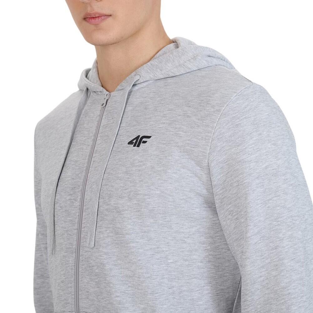 Sudadera con Cremallera WMM00TSWSM1768 para Hombre Gris 5/6