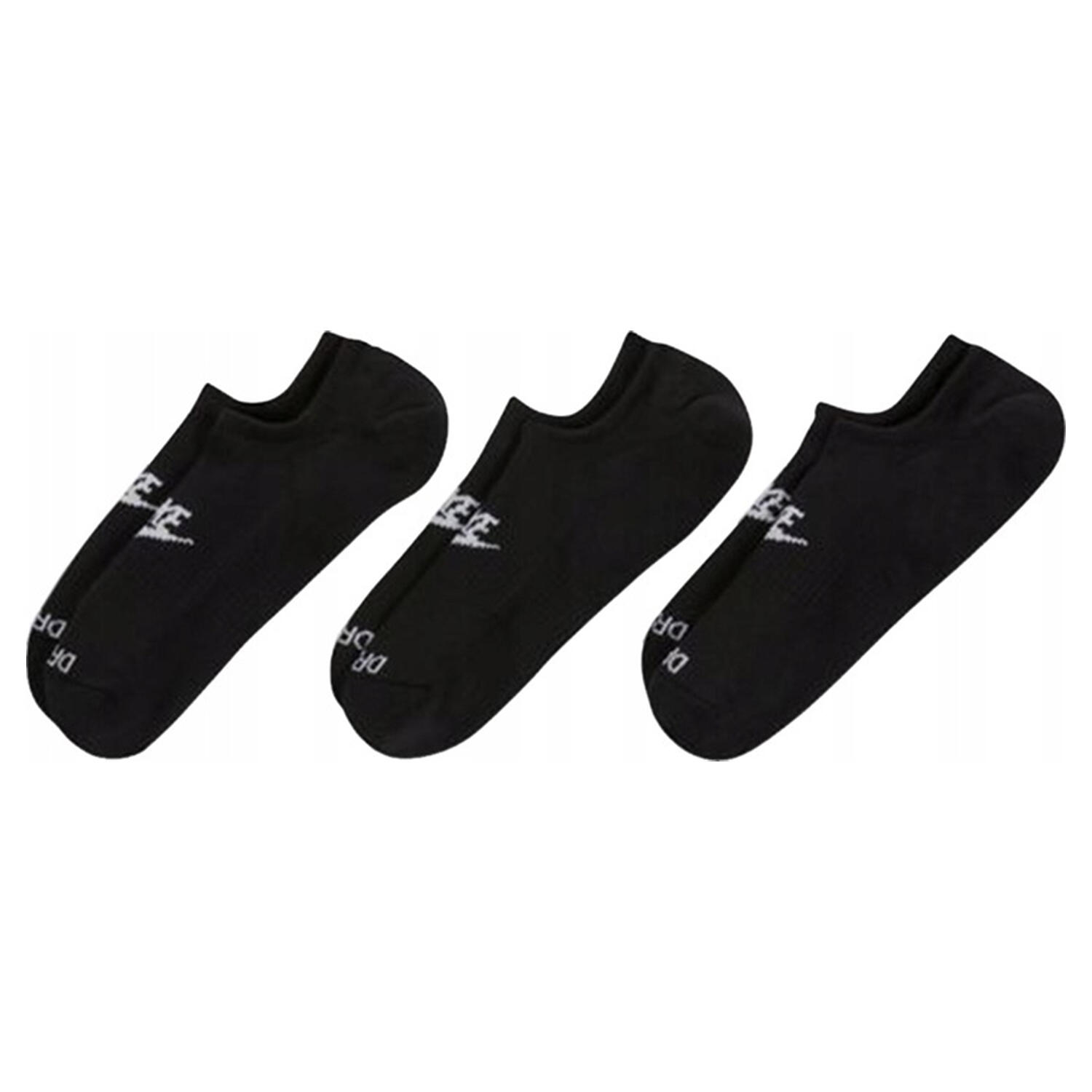 Calzini Adulto Unisex Misura Confezione 3 Nike Everyday Plus Nero 2/2