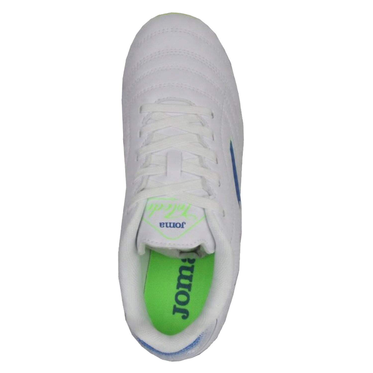 Scarpe Da Calcio Per Terreni CompattiBambini Joma Toledo Bianco 3/4