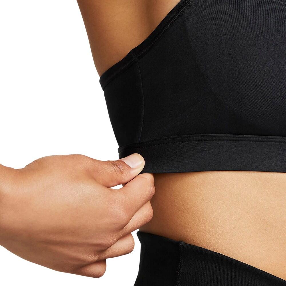 Brassière De Sport Style Swoosh Femme (Noir) 4/5