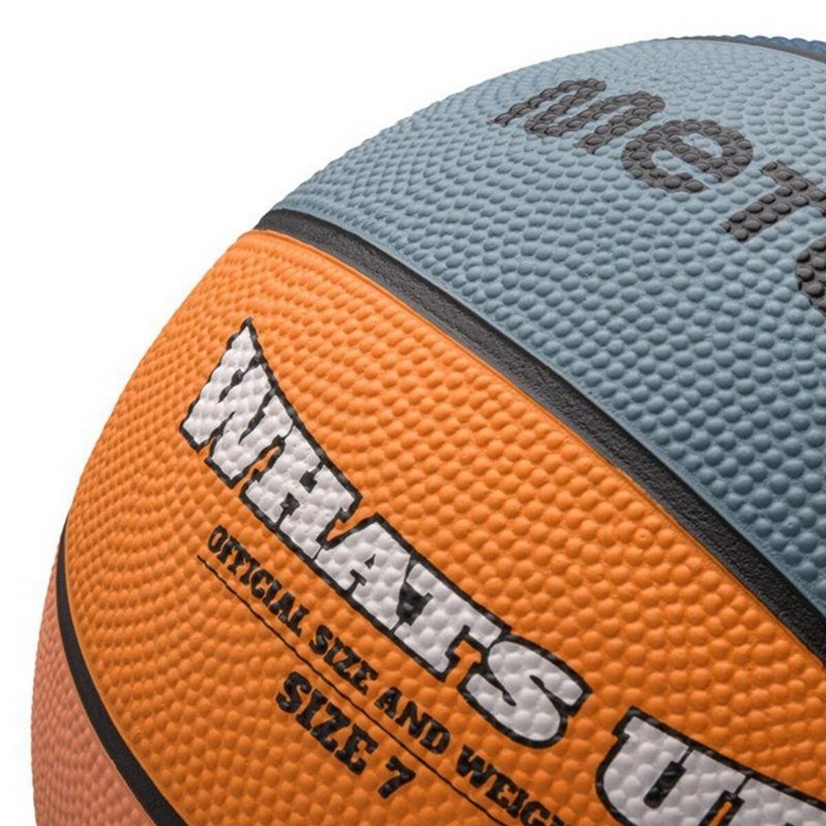 "What´s Up" Basketball Damen und Herren Blau/Orange 6 3/3