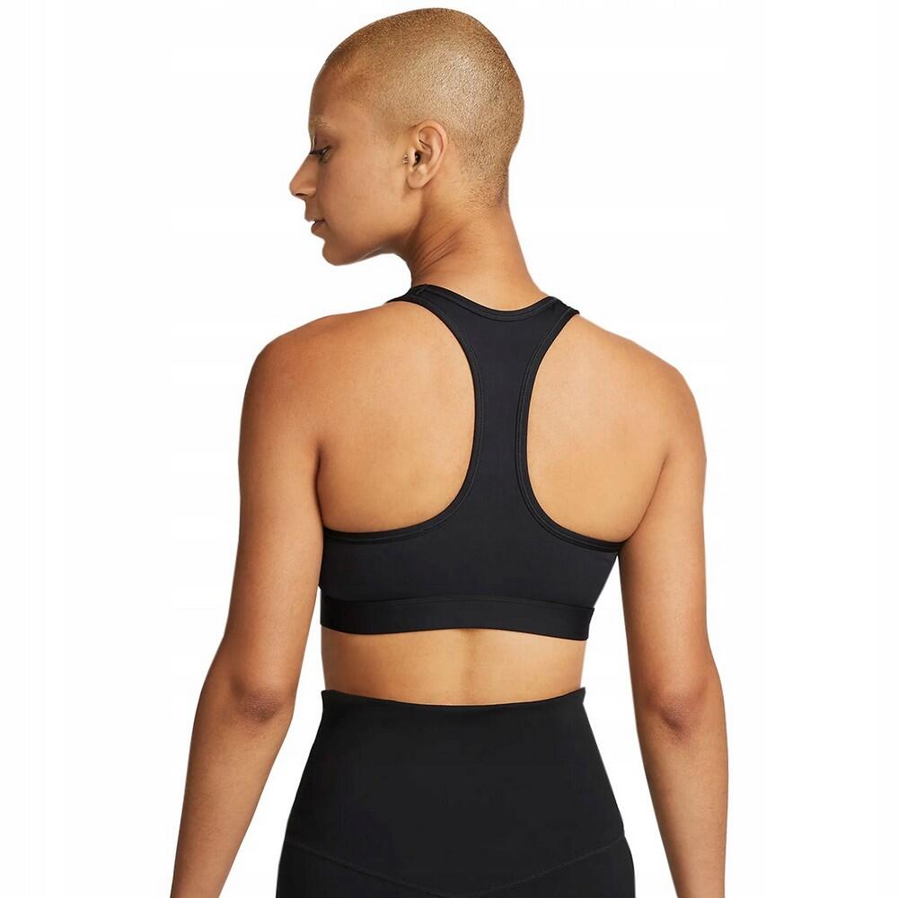 Brassière De Sport Style Swoosh Femme (Noir) 3/5