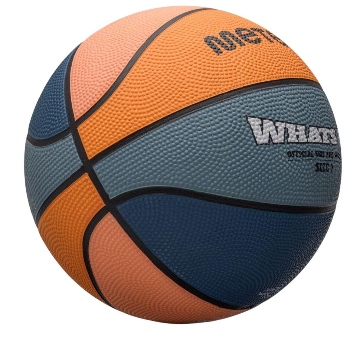 "What´s Up" Basketball Damen und Herren Blau/Orange 6 2/3