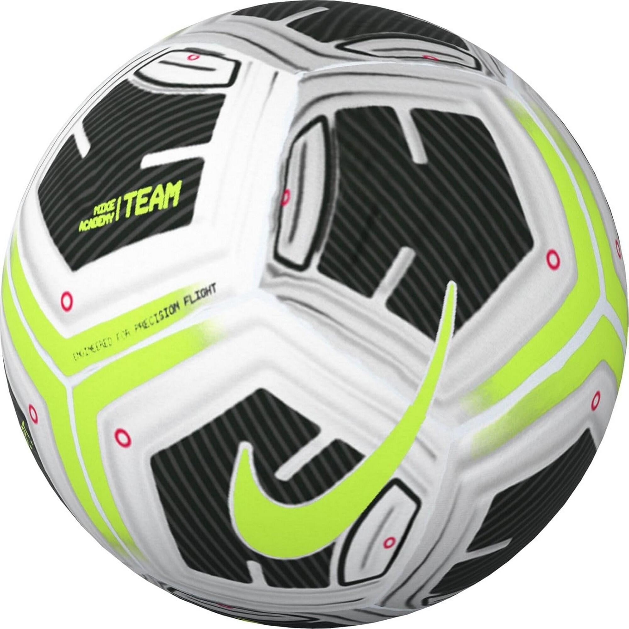 Ballon De Foot ACADEMY PLUS (Blanc / Vert) Taille 5 2/2