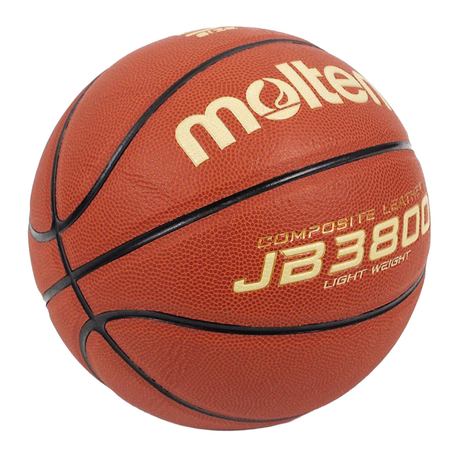 Balón de Baloncesto Diseño Logotipo Marrón 5 2/5
