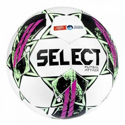 Ballon De Foot FUTSAL ATTACK FOGO EKSTRAKLASA (Blanc / Noir) Taille unique