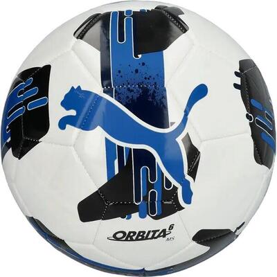 Orbita 6 voetbal (wit/zwart/blauw)