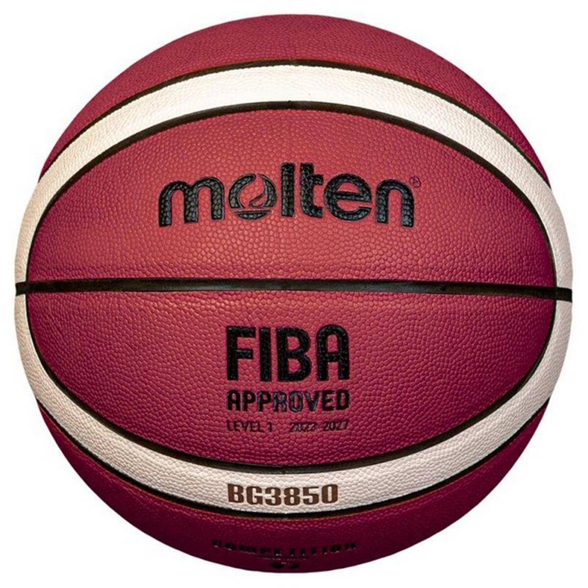 Molten - Ballon De Basket Style Logo Bg3850 (orange) - Ballon De Basket - Jaune|orange - 5 - Decathlon