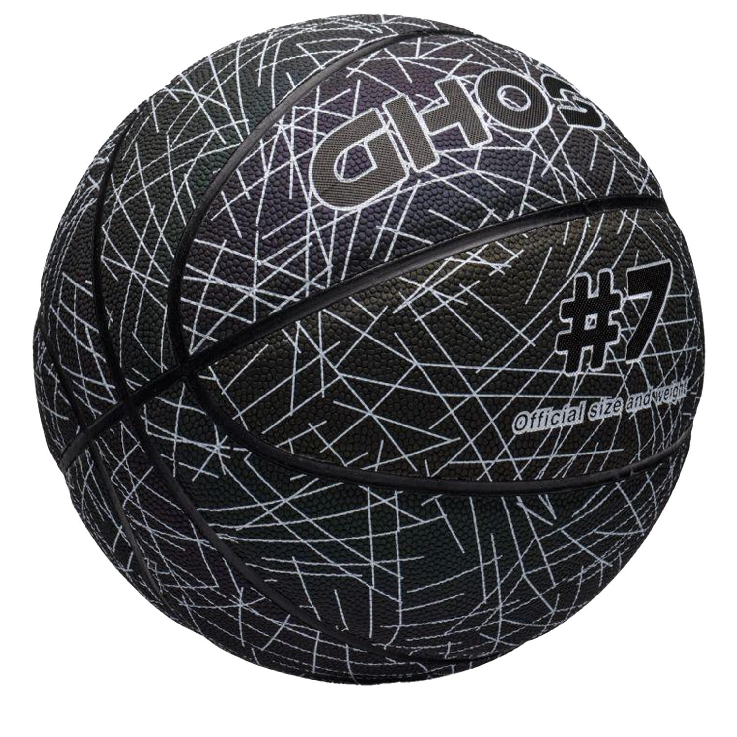 Ballon De Basket GHOST (Noir) 2/3