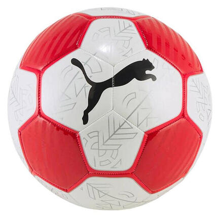 Ballon De Foot PRESTIGE (Blanc / Rouge) Taille 3