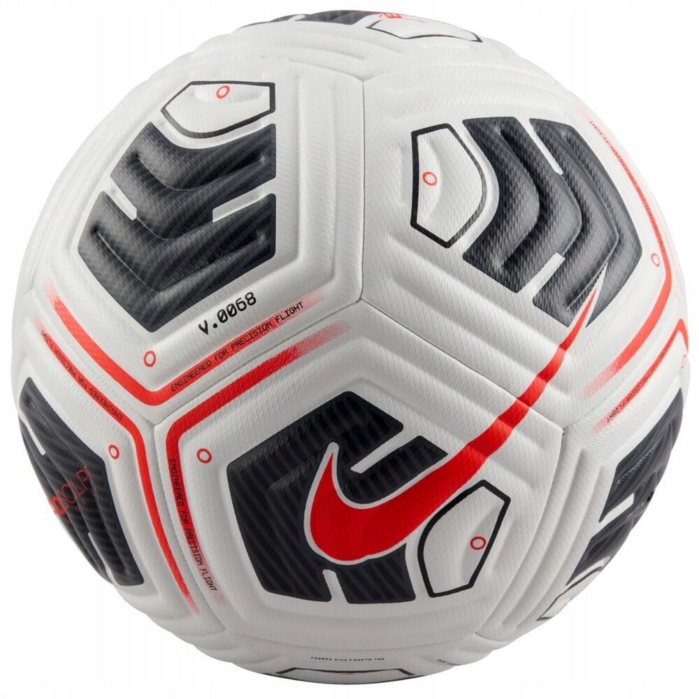 Nike - Ballon De Foot Academy Plus (blanc / Noir / Rouge) - Ballon De Foot - Blanc|noir|rouge - 5 - Decathlon