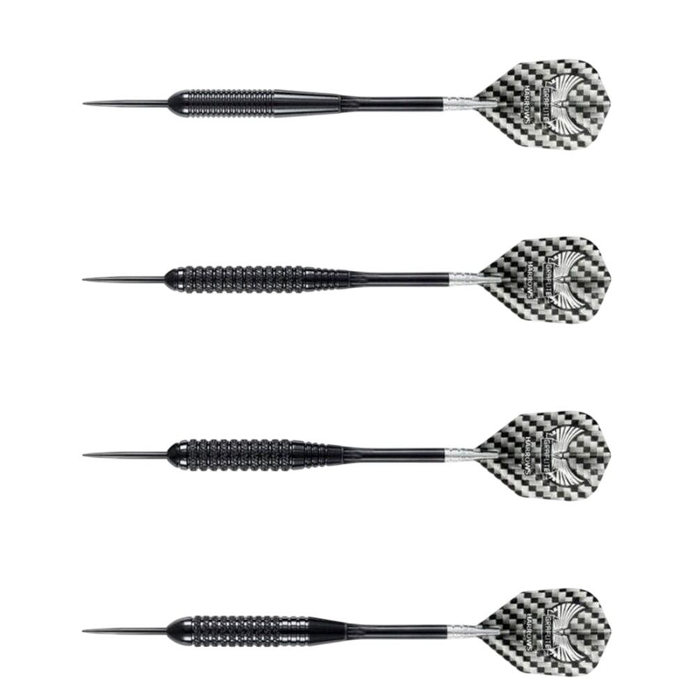 Steel Tip Darts (Pack of 3) (Black)