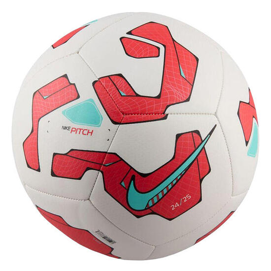 Ballon De Foot PITCH (Blanc / Rouge)