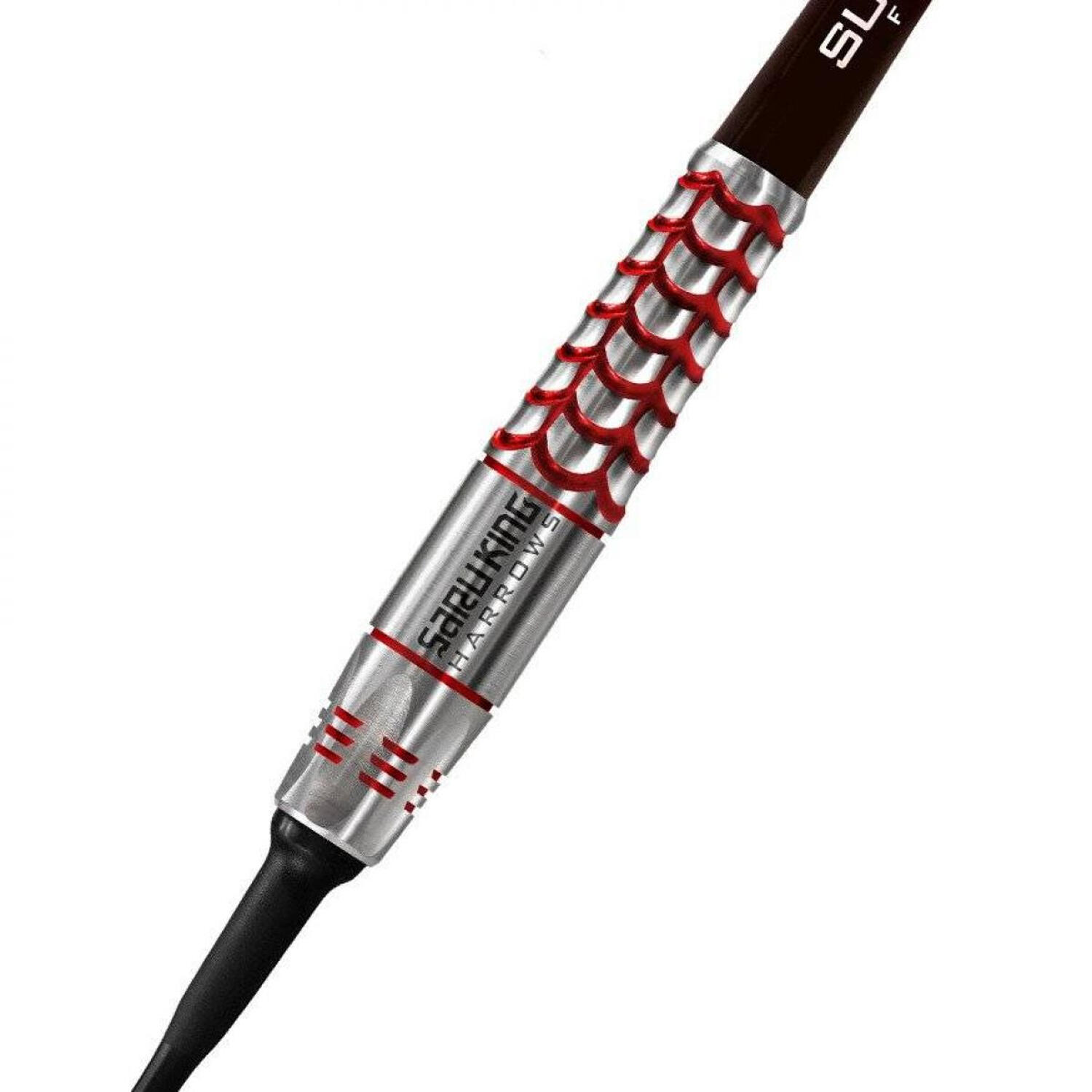 Dardos Saru King 2 Soft Tip (Preto / Vermelho) 2/3