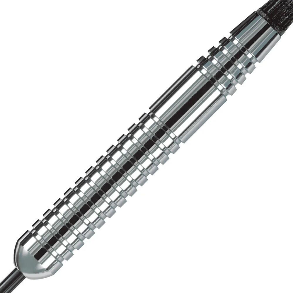 Dardos Silver Arrows de Punta de Acero Rojo, Plateado 3/4
