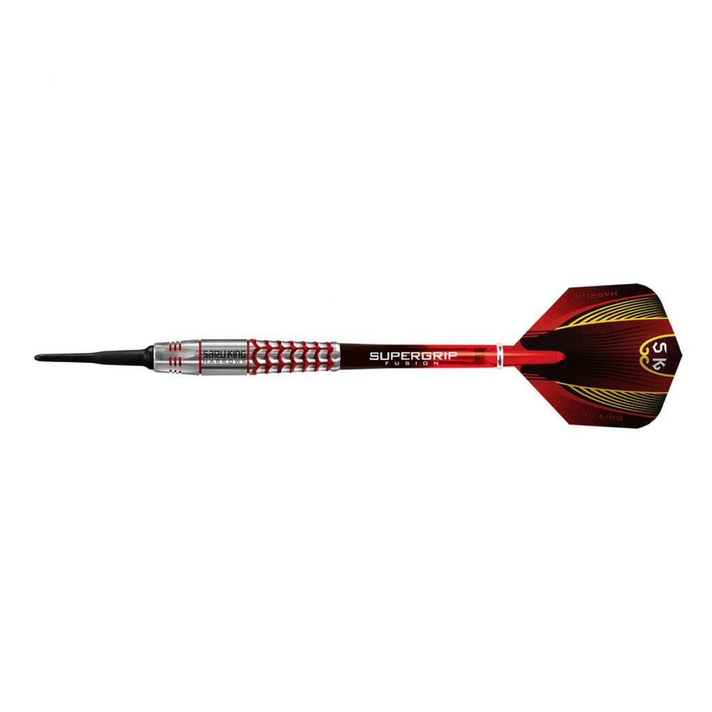 Saru King 2 Soft Tip Darts (Black/Red)