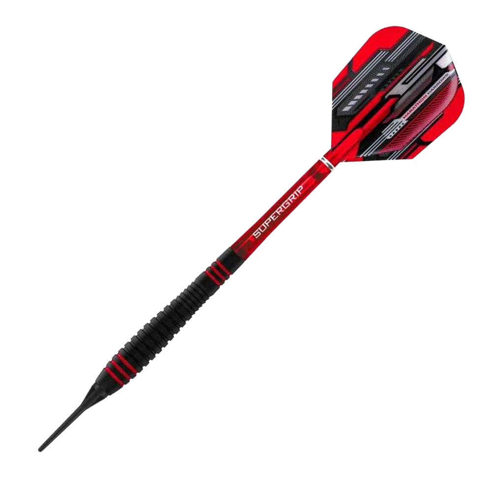Dardos Ace Soft Tip (Conjunto de 3) (Preto / Vermelho) 2/4