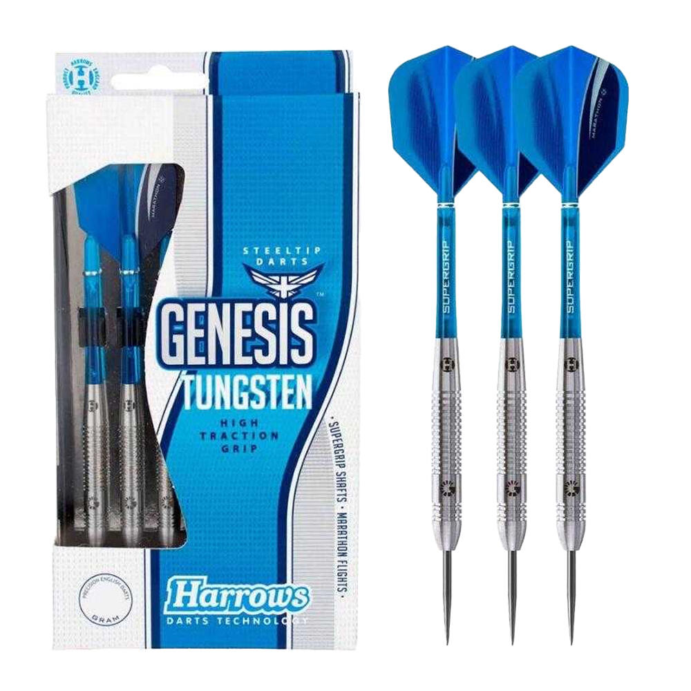 Fléchettes GENESIS (Bleu / Gris / Argenté) 2/3