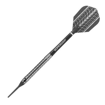 Fléchettes SUPERGRIP (Noir / Gris / Argenté)