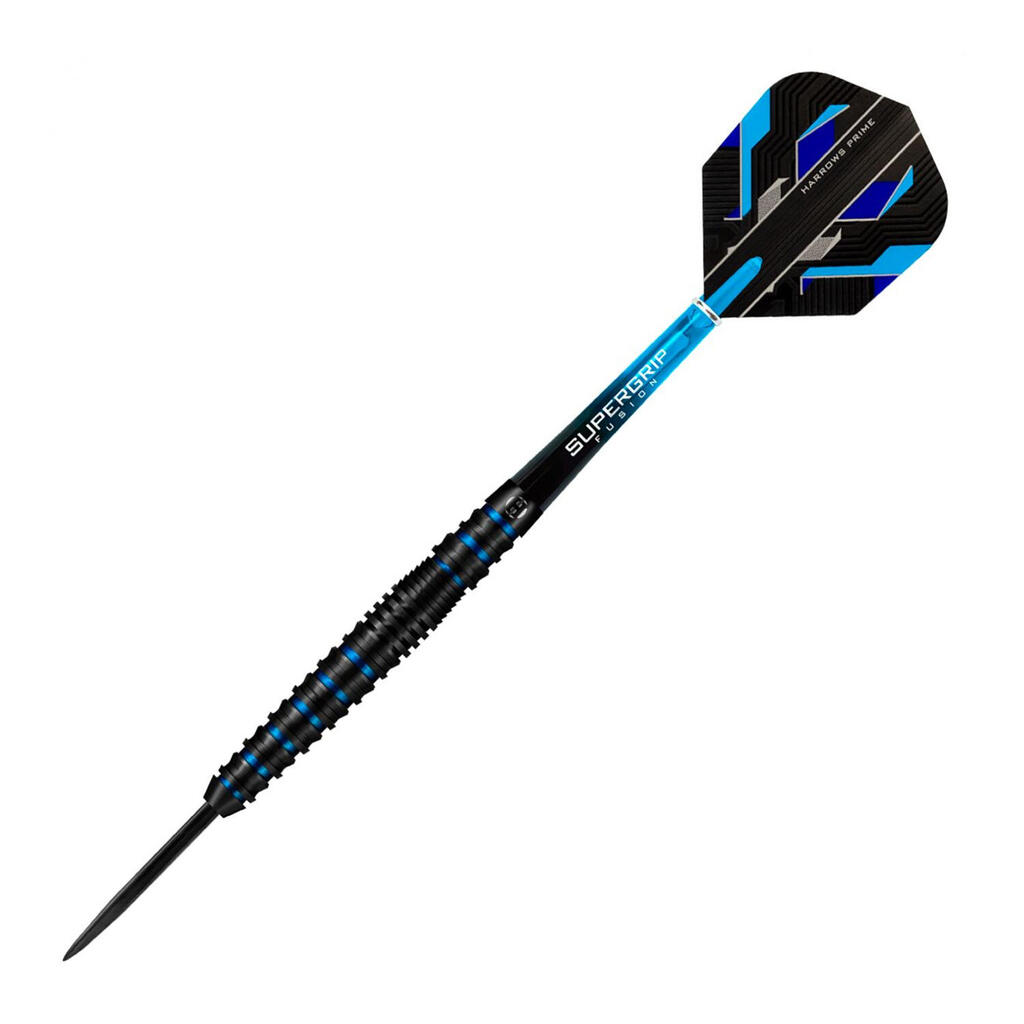 Spina Steel Tip Gold Detail Darts (Black/Blue)