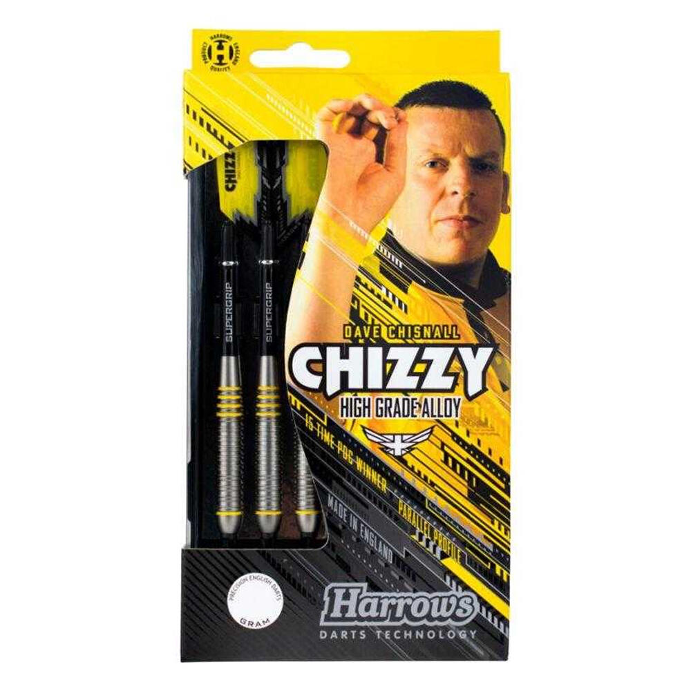 Fléchettes CHIZZY BRASS (Noir / Jaune) 4/4