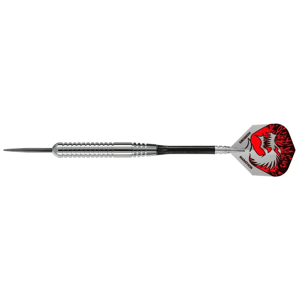 Dardos Silver Arrows de Punta de Acero Rojo, Plateado 4/4