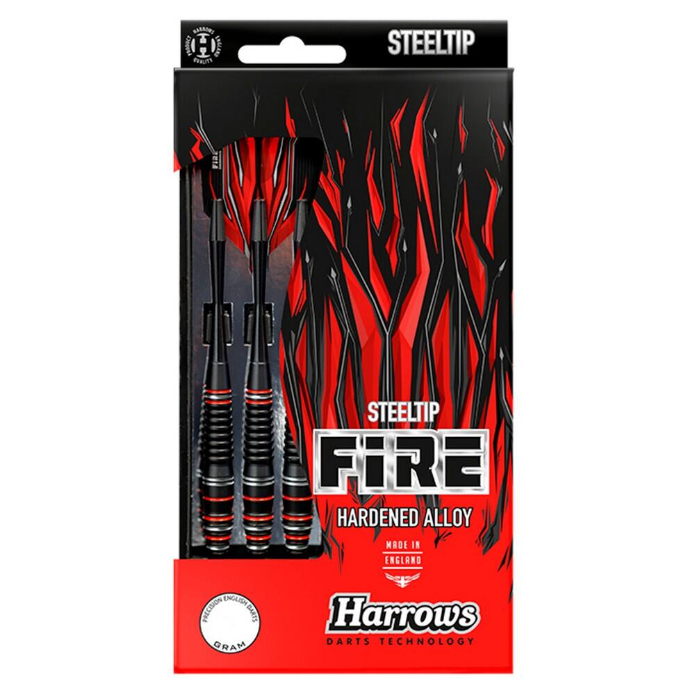 Dardos de fogo em liga metálica (Conjunto de 3) (Preto / Vermelho) 2/4
