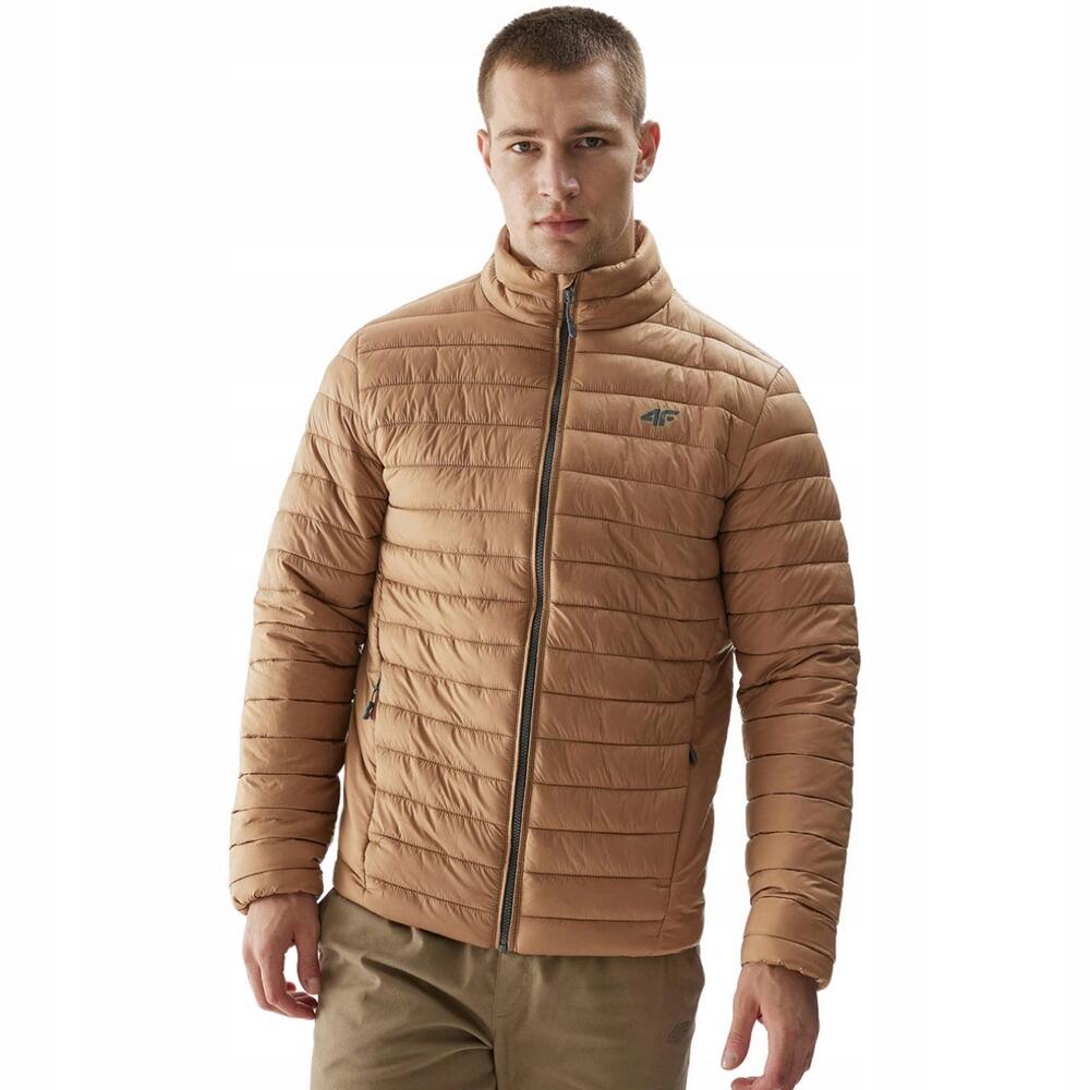 Mens M239 Synthetic Down Padded Jacket (Brown)