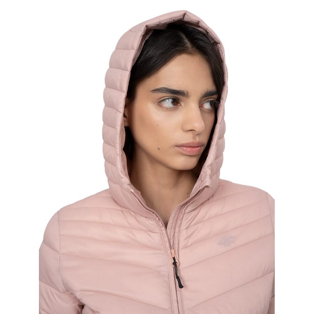 Dames SS23TDJAF095 Donzen Jas (Roze) 4/6