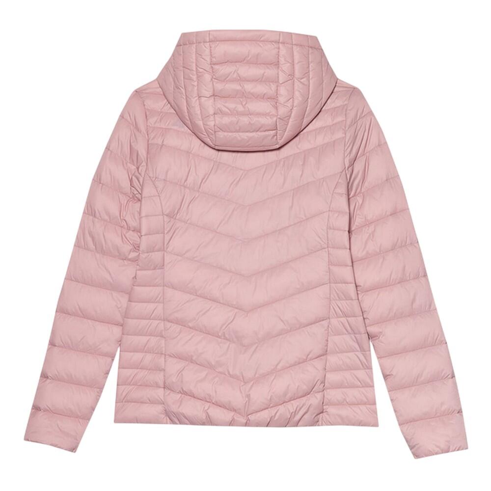 Dames SS23TDJAF095 Donzen Jas (Roze) 3/6