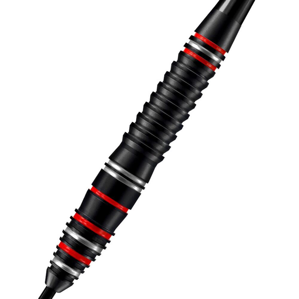 Dardos de fogo em liga metálica (Conjunto de 3) (Preto / Vermelho) 4/4