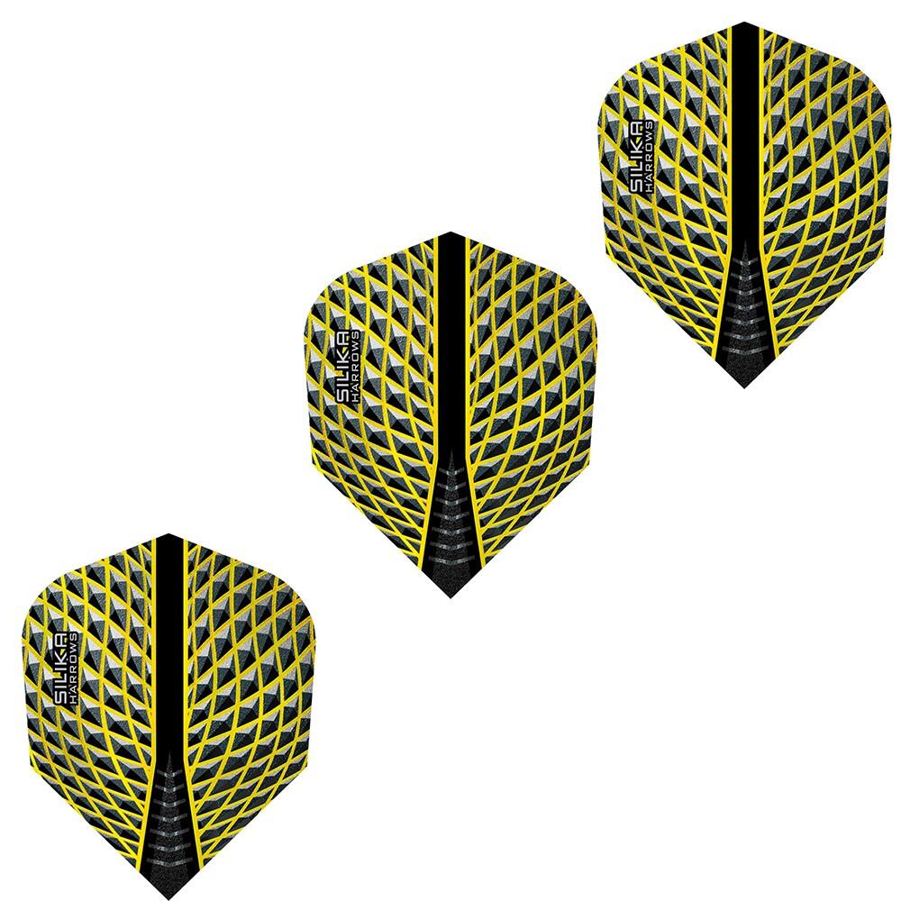 Harrows - Ailettes De Fléchettes (jaune Foncé) - Tige De Flechette - Orange - Taille Unique - Decathlon